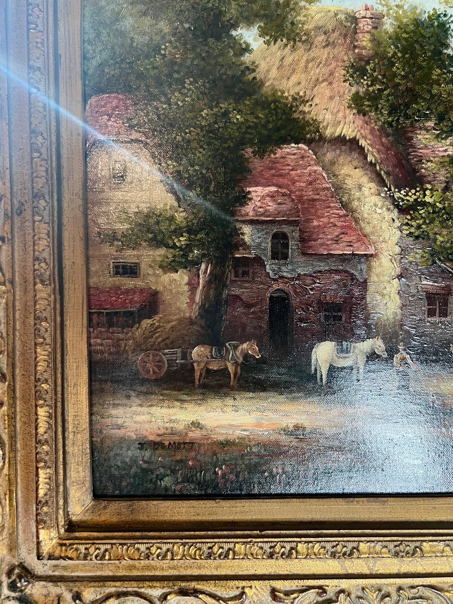 Antique Signed Landscape