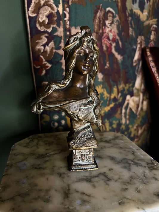 Bronze Bohemienne Bust