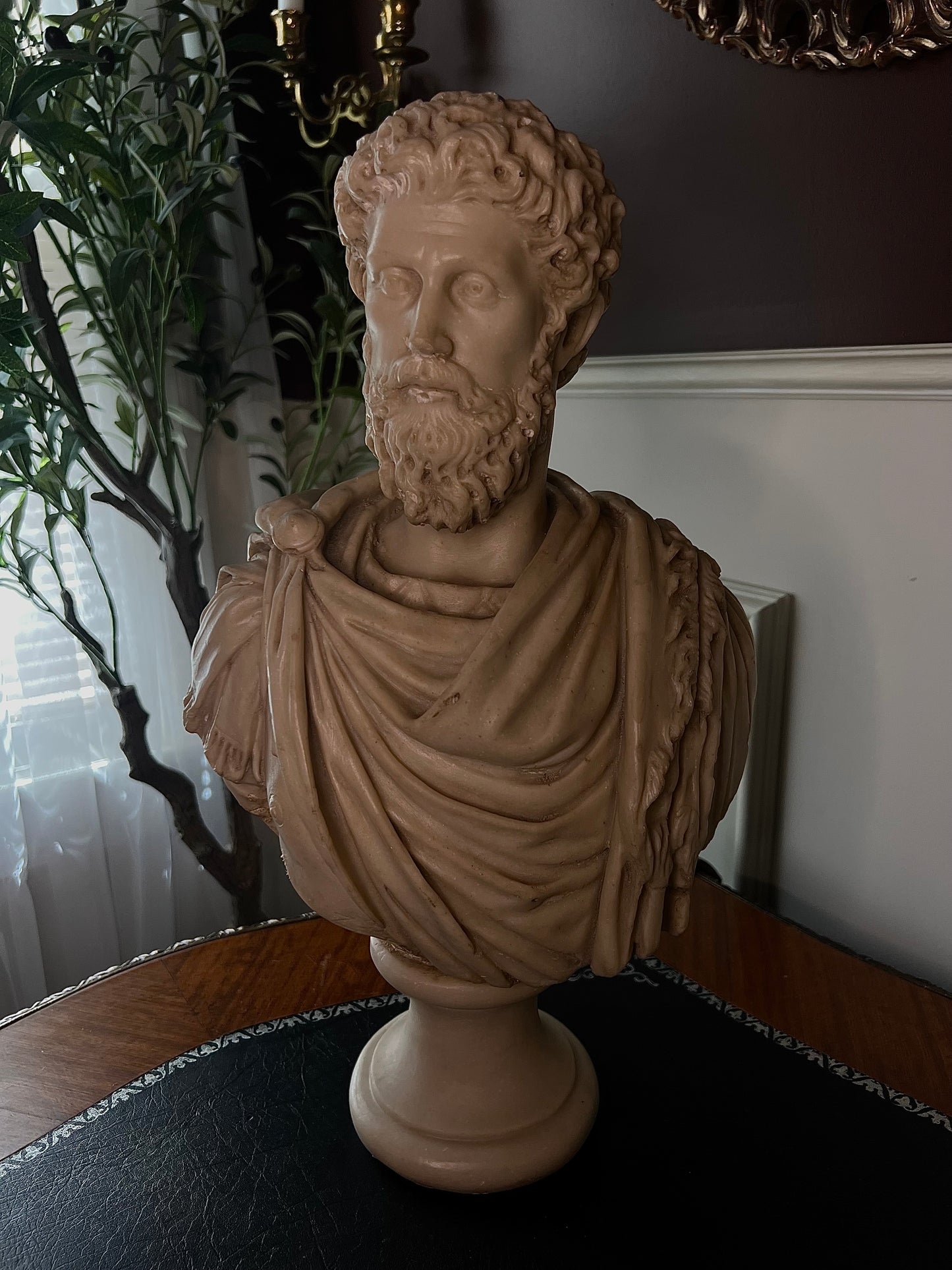 Marble bust of Marcus Aurelius
