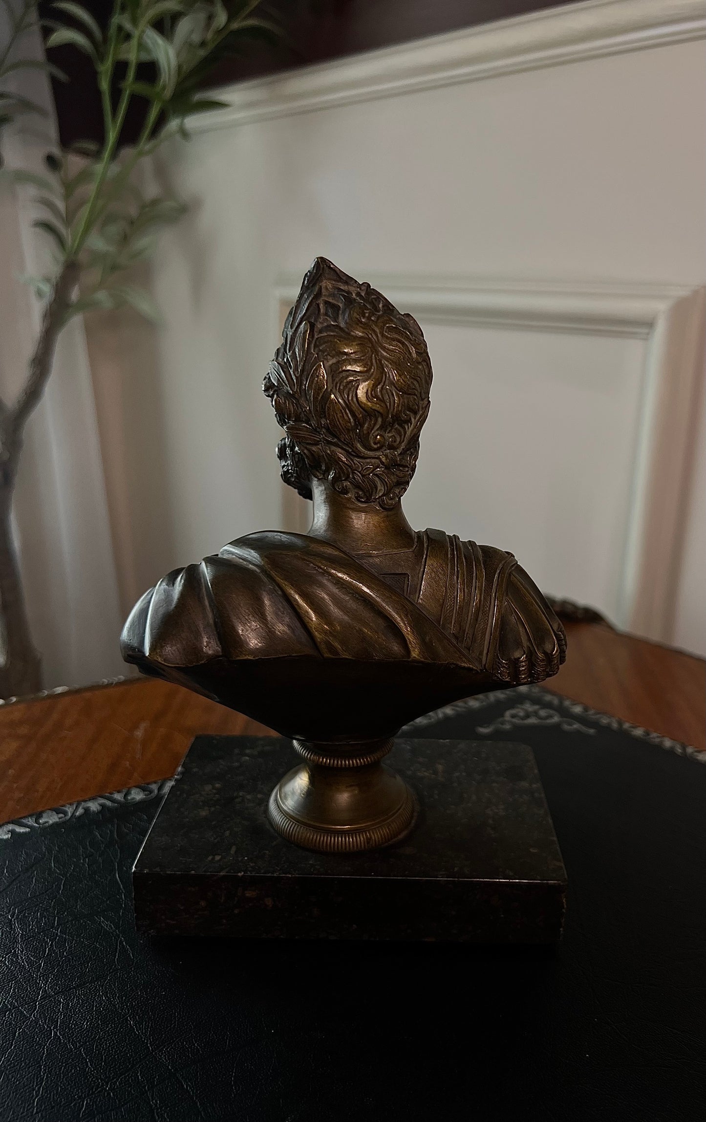 19th Century Bronze and Marble Bust of King Henri IV
