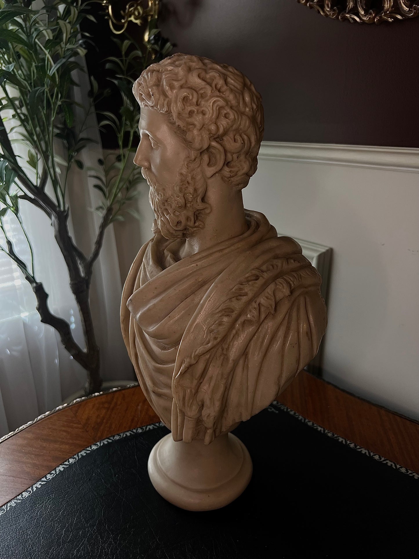Marble bust of Marcus Aurelius