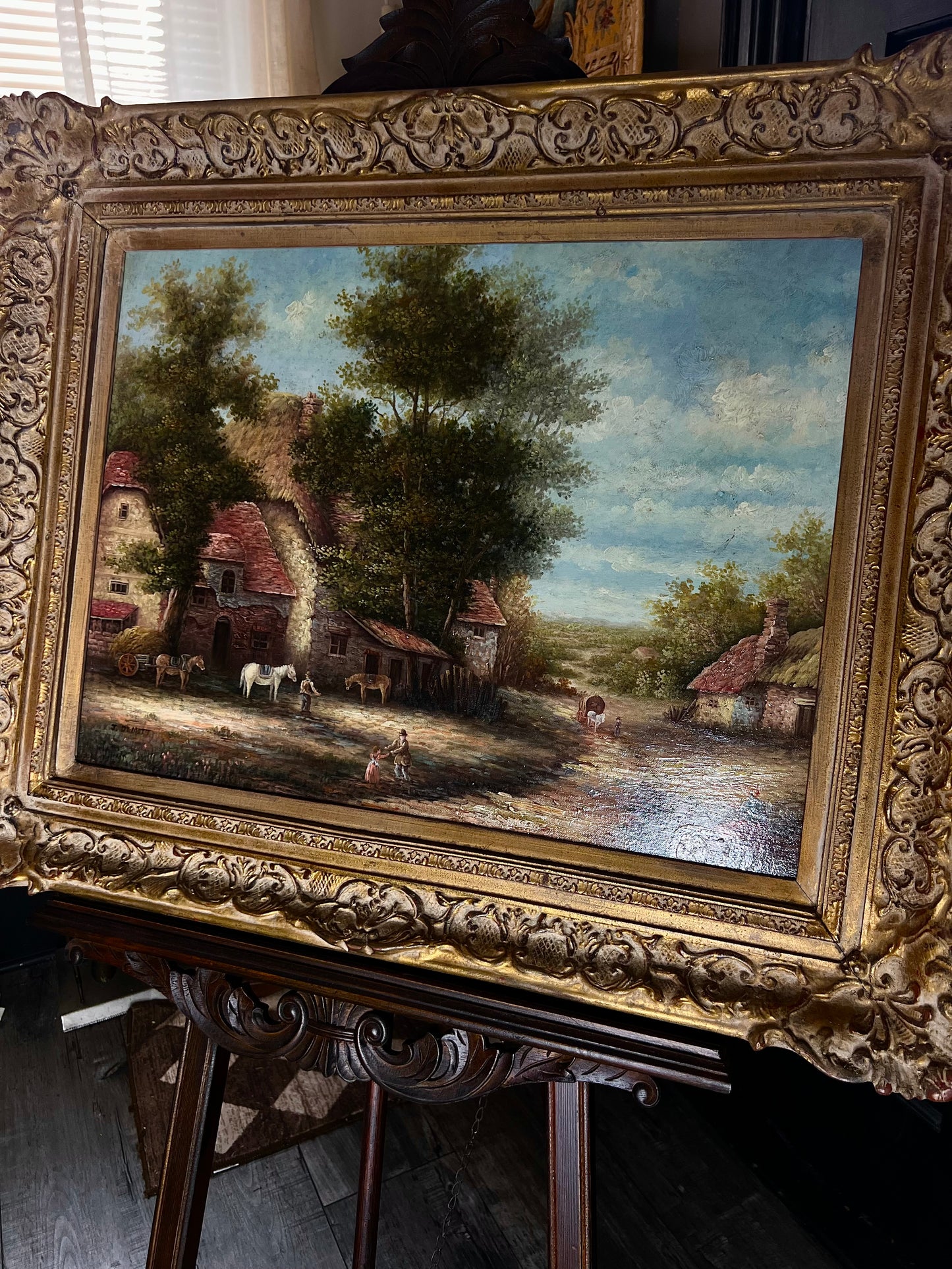 Antique Signed Landscape