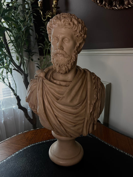 Marble bust of Marcus Aurelius