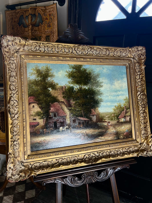 Antique Signed Landscape