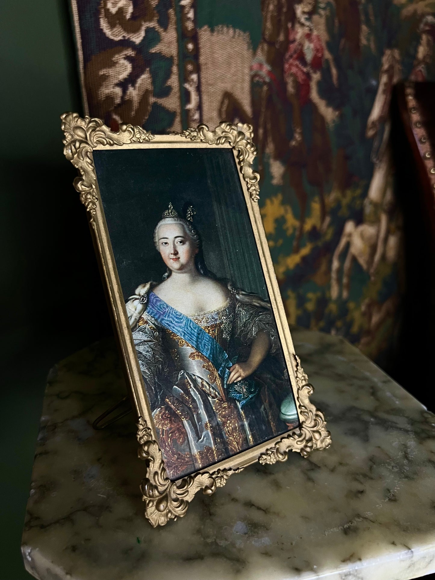 Antique Brass French Frame