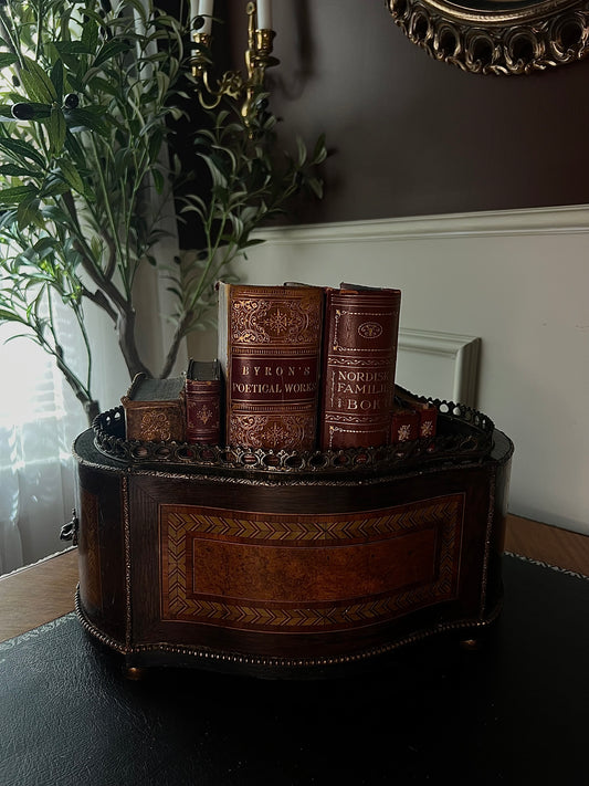 19th Century Napoleon III Wood and Bronze Jardiniere